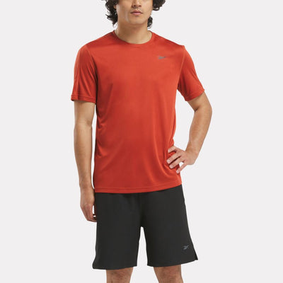 Reebok Apparel Men Training Tech T-Shirt BRICK RED