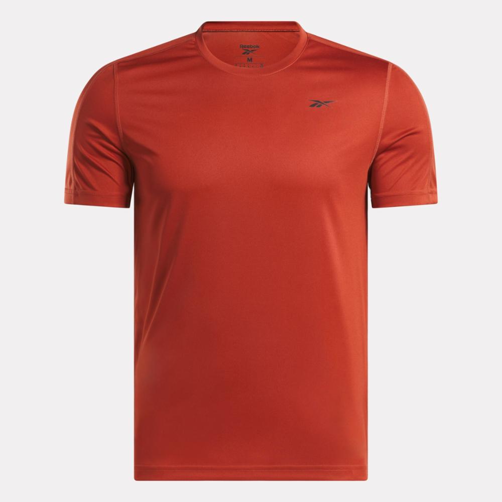 Reebok Apparel Men Training Tech T-Shirt BRICK RED