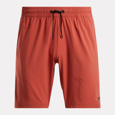 Reebok Apparel Men Workout Ready Shorts BRICK RED