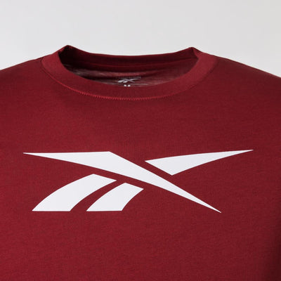 Reebok Apparel Women Vector Graphic T-Shirt RICH MAROON