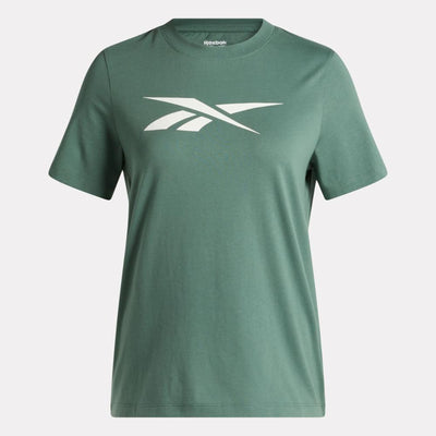 Reebok Apparel Women Vector Graphic T-Shirt ESCAPE GREEN