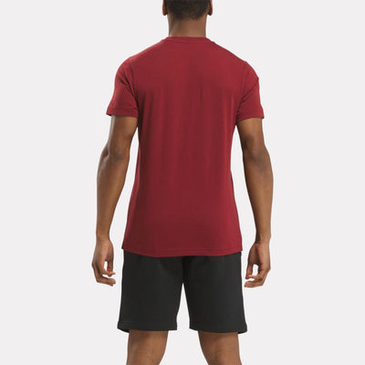 Reebok Apparel Men Reebok Identity Classics T-Shirt RICH MAROON