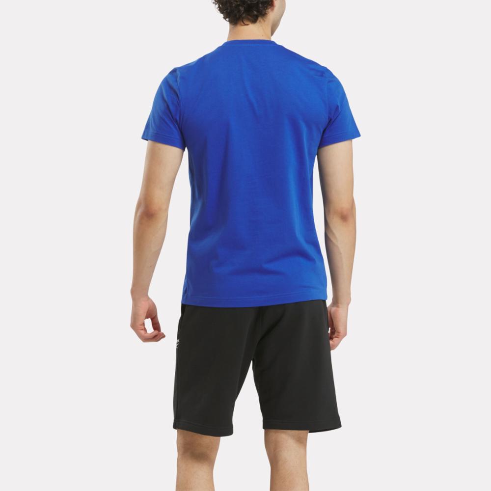 Reebok Apparel Men Reebok Identity Classics T-Shirt BOUNDLESS BLUE