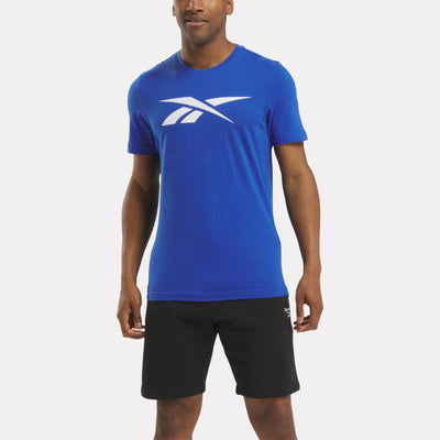 Reebok Apparel Men Reebok Graphic Series Vector T-Shirt BOUNDLESS BLUE