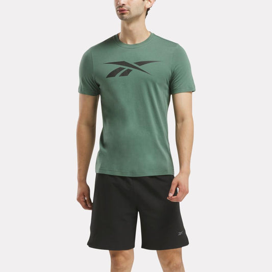 Reebok Apparel Men Reebok Graphic Series Vector T-Shirt ESCAPE GREEN