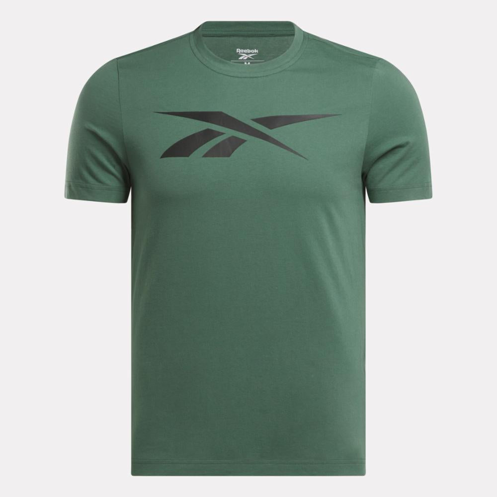 Green reebok shirt on sale