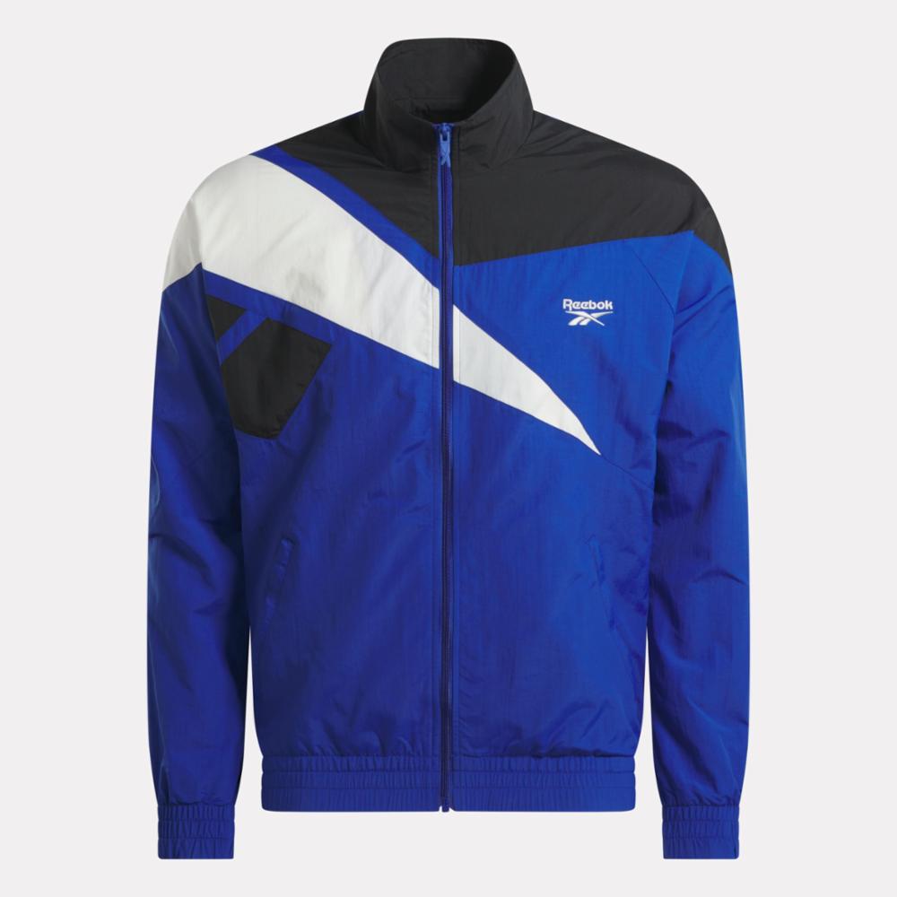 Reebok Apparel Men Classics Vector Track Jacket BOUNDLESS BLUE