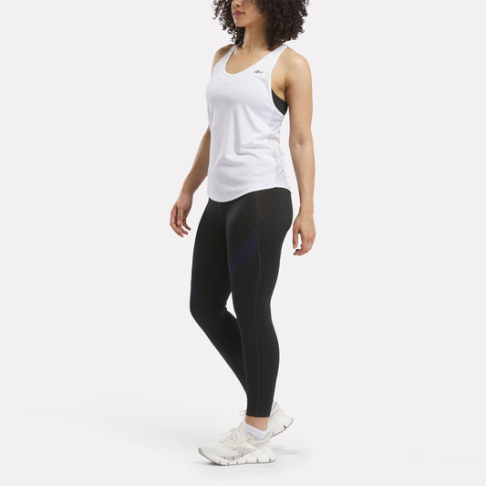 Reebok Apparel Women ID Train Colorblock Leggings NGHBLK