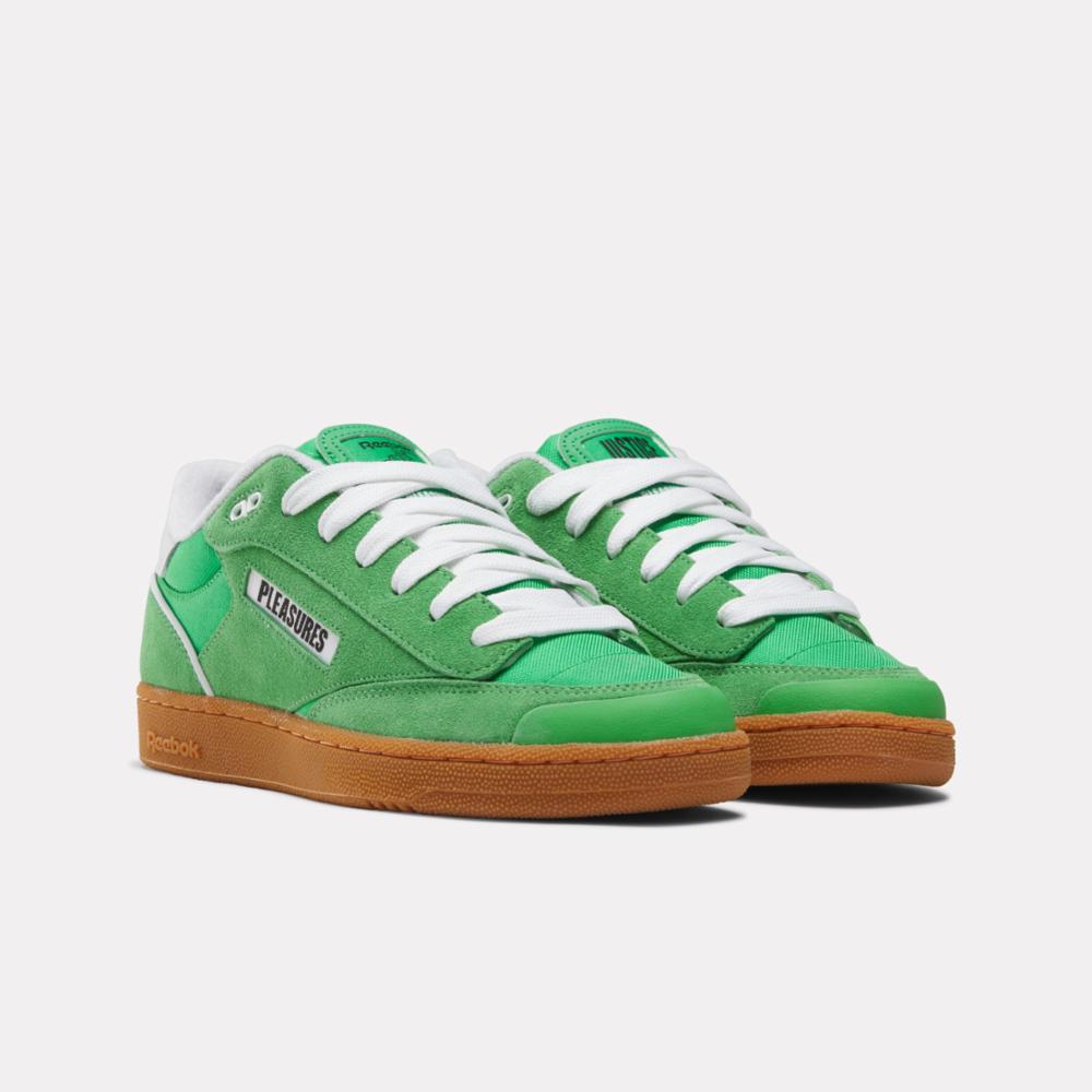 Green mens tennis shoes online