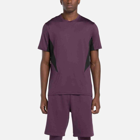 Reebok Apparel Men Certified Athlete+ Tee MIDNIGHT PLUM