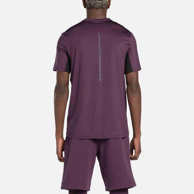 Reebok Apparel Men Certified Athlete+ Tee MIDNIGHT PLUM