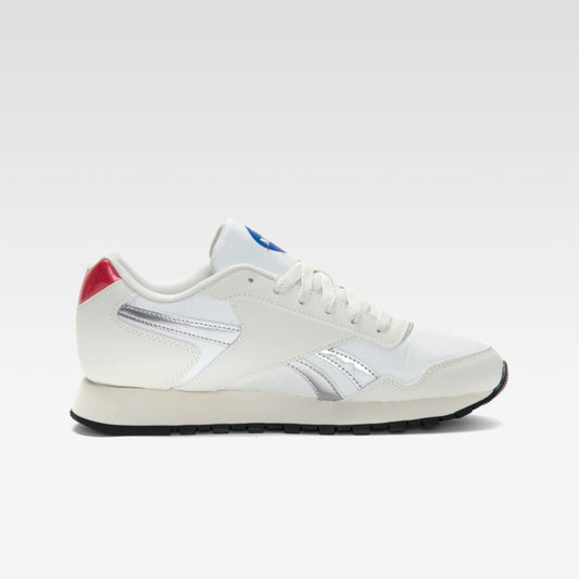 Reebok Footwear Men Reebok x NASA Glide Shoes WHITE/SILVER/RED