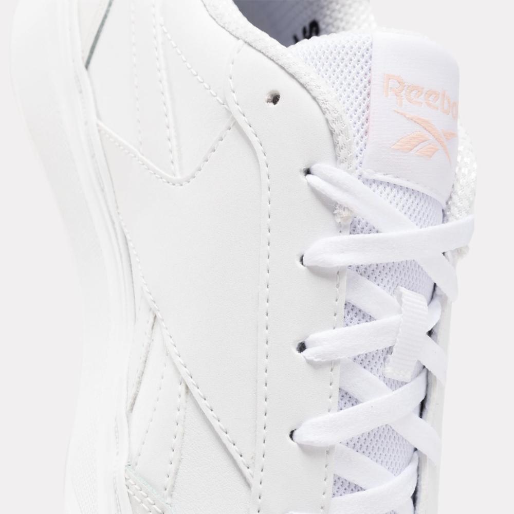 Reebok Footwear Women Reebok Court Advance Bold Shoes WHITE/WHITE/WASHEDCLAY