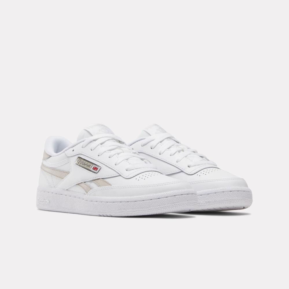 Reebok Footwear Women Club C Revenge Shoes WHITE/WHITE/MOONSTONE