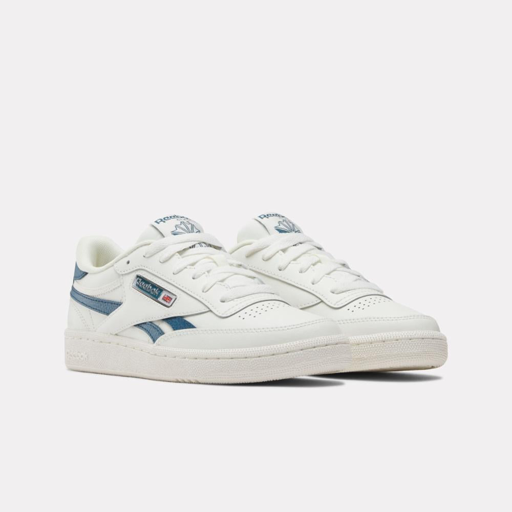 Reebok Footwear Women Club C Revenge Shoes CHALK/CHALK/ESCAPEBLUE