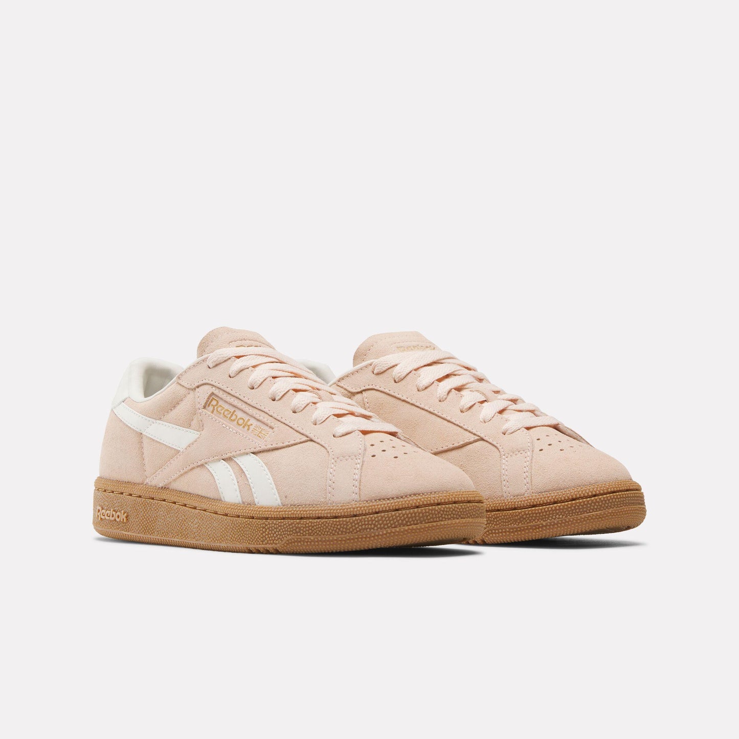 Reebok Footwear Women Club C Grounds UK Shoes WASHEDCLAY/CHALK/GUM