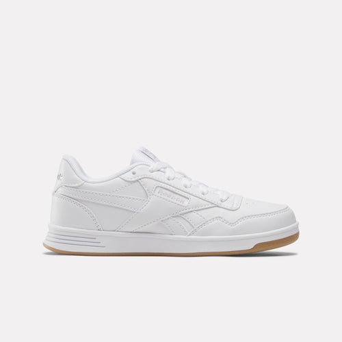 REEBOK FOOTWEAR KIDS Court Advance Shoes - Pre-School WHITE/WHITE/GUM