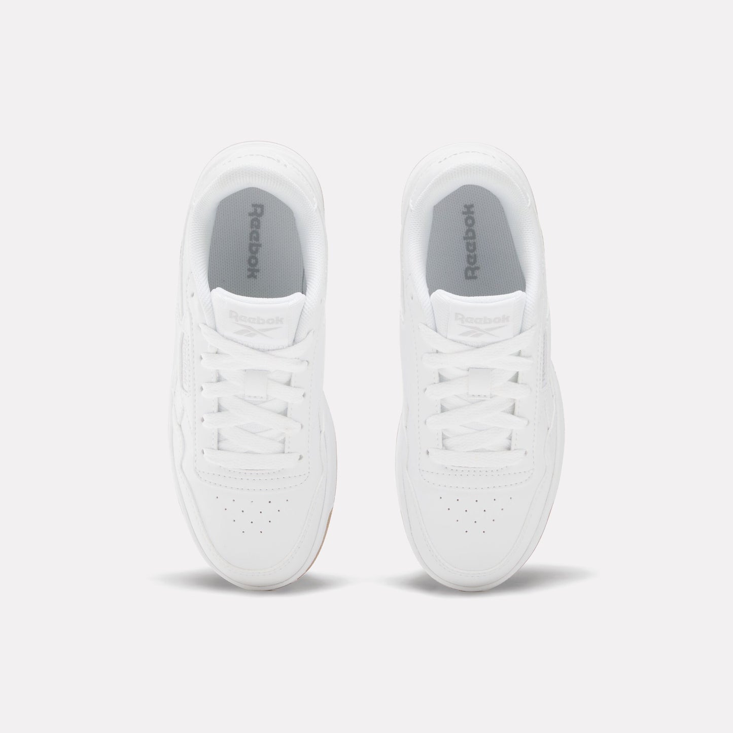 REEBOK FOOTWEAR KIDS Court Advance Shoes - Pre-School WHITE/WHITE/GUM