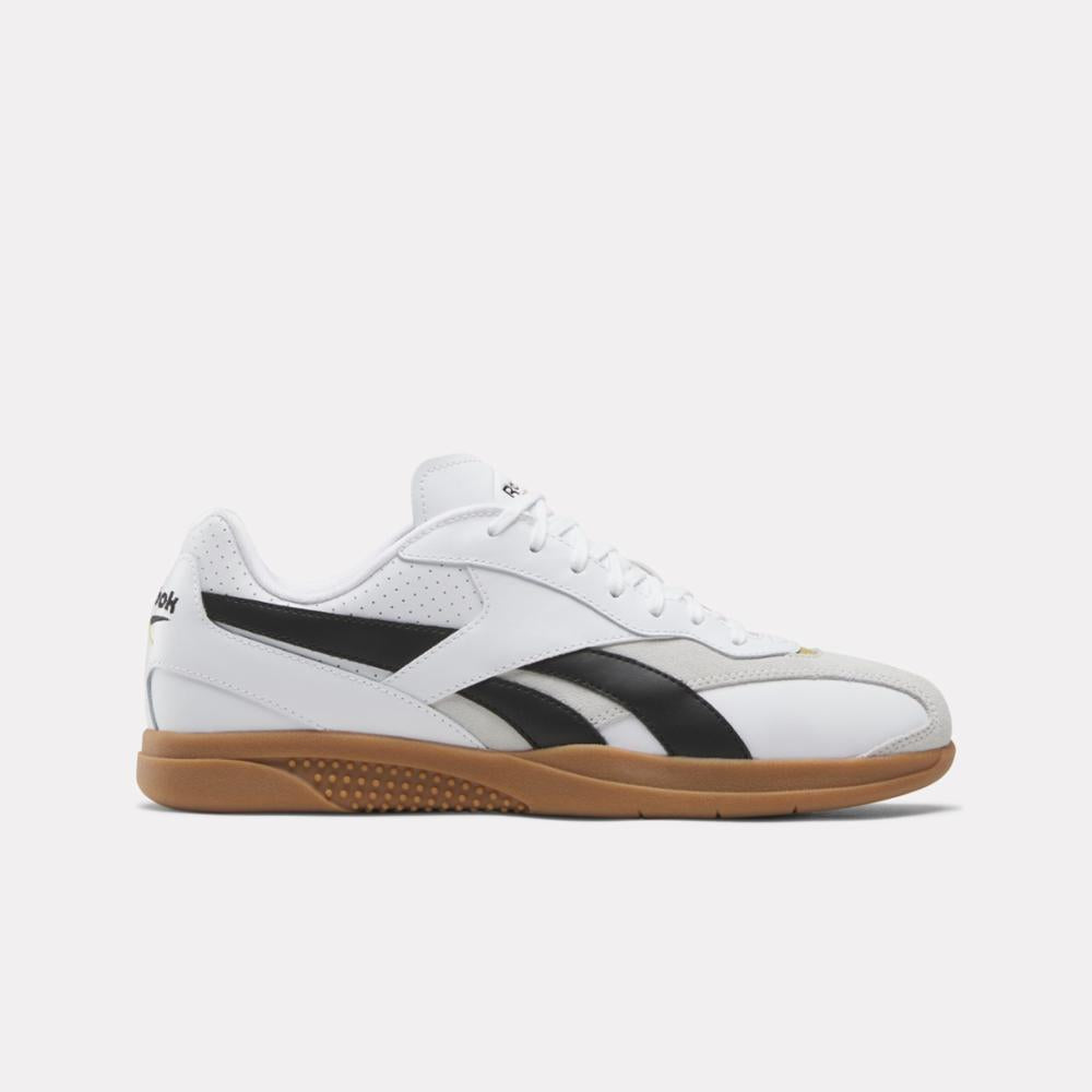 Reebok Footwear Men Hammer Street Shoes WHITE/GOLD/GUM – Reebok Canada