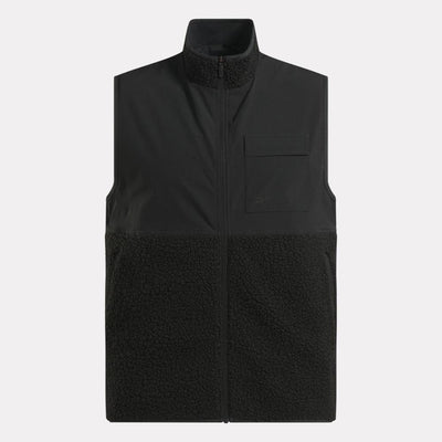 Reebok Apparel Men Active Collective SkyStretch Winter Vest BLACK