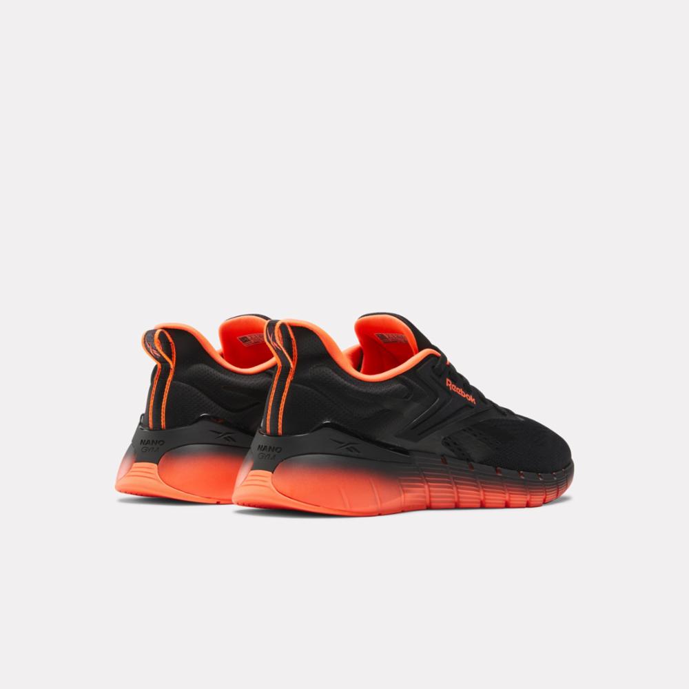 Reebok Footwear Men Nano Gym Shoes BLACKDIGITAL CORAL