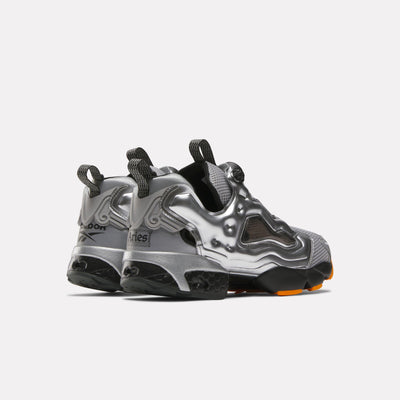 Reebok Footwear Men Reebok x Aries InstaPump Fury 94 Shoes SILVER/BLACK/ORANGE/GREY