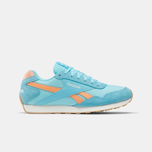 Reebok Footwear Women Glide Low Shoes DIGITAL BLUE/SUNKISSED ORANGE/