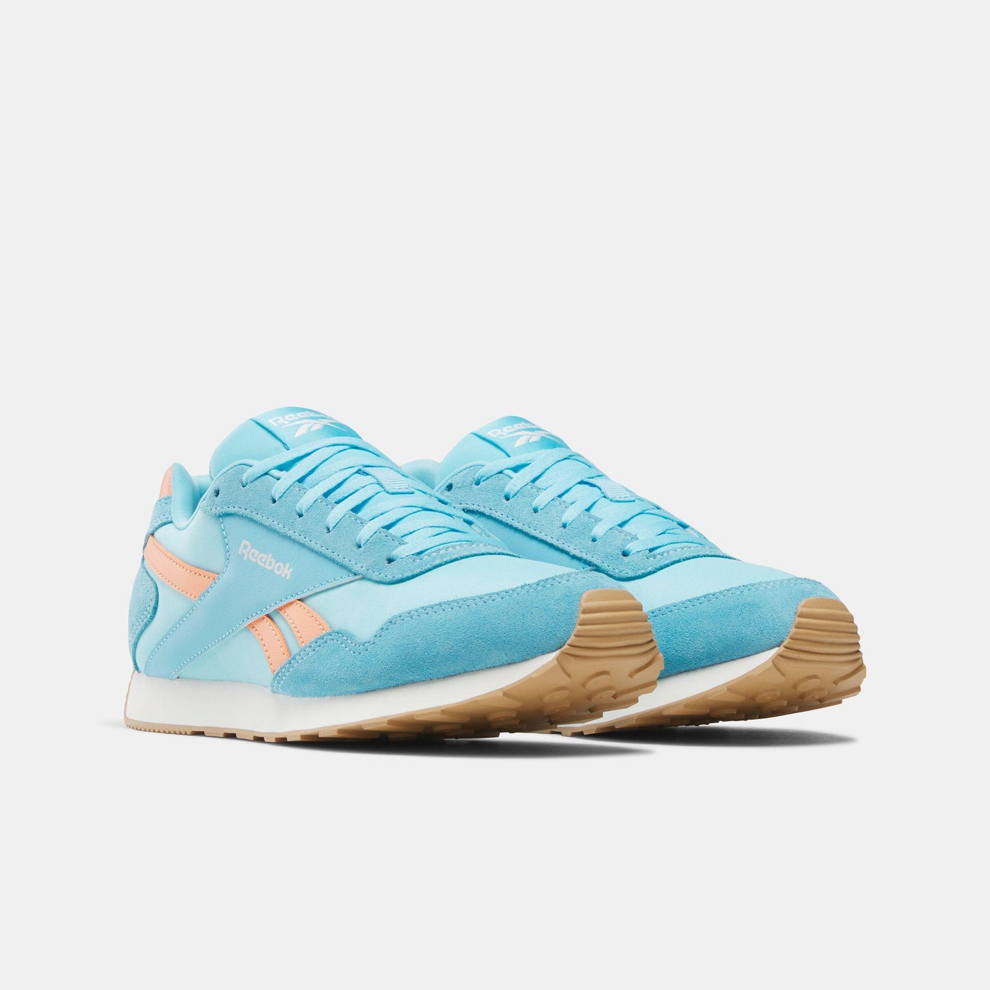 Reebok Footwear Women Glide Low Shoes DIGITAL BLUE/SUNKISSED ORANGE/