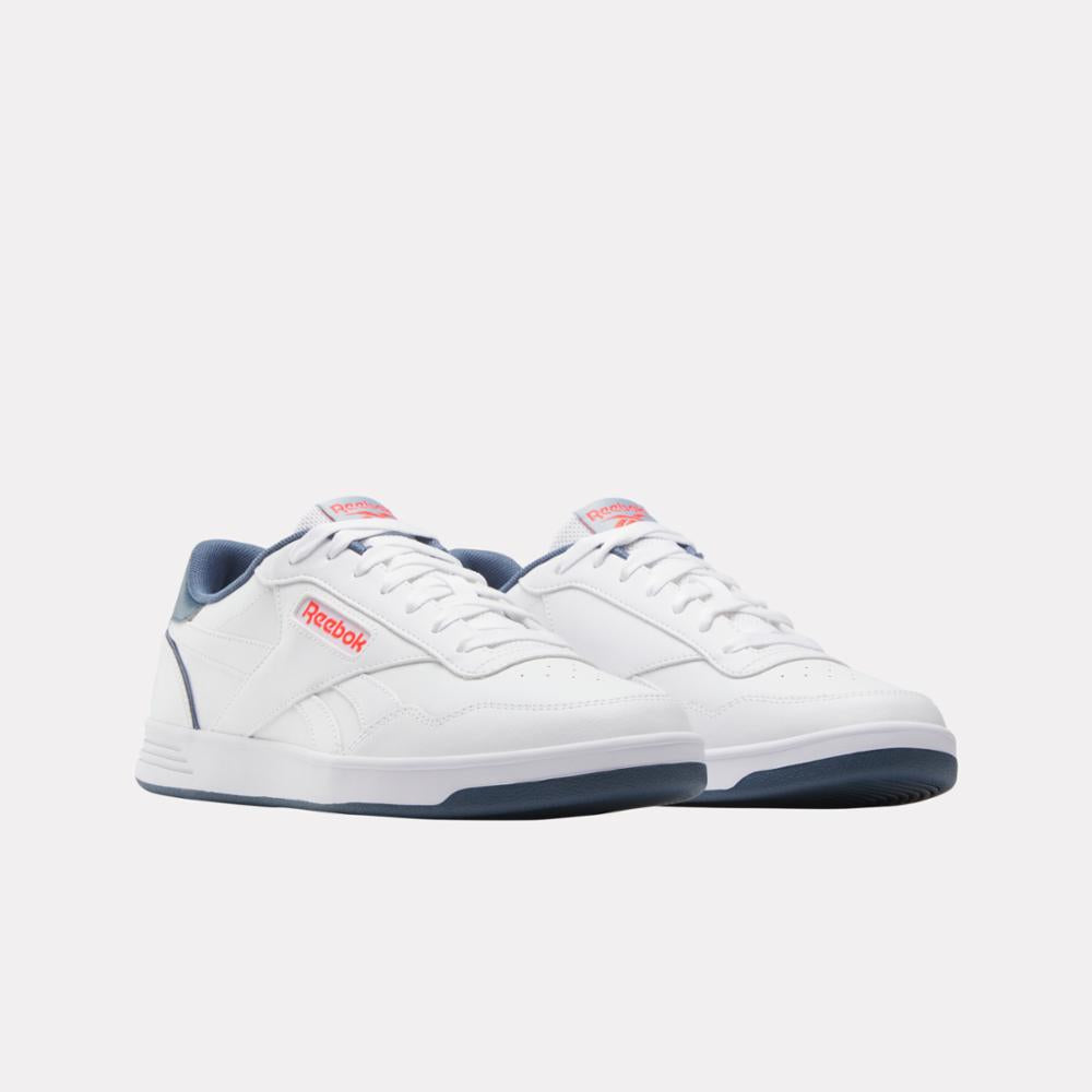 Reebok Footwear Men Reebok Court Advance Shoes FTWRWHITE/SHADOW/ENERGYRED