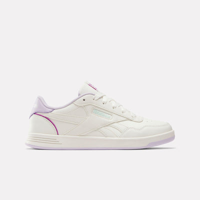 Reebok Footwear Women Court Advance Shoes CHALK/DIGITALGLEAM/PURPLERAVE