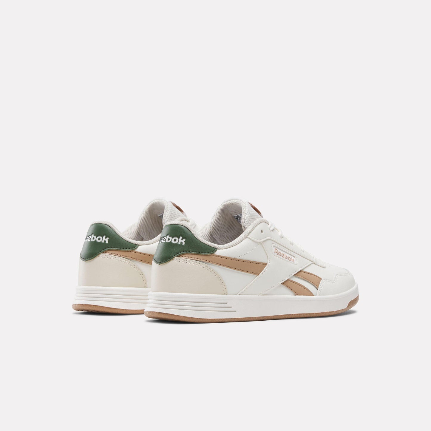 Reebok Footwear Women Reebok Court Advance Shoes CHALK/BREAKAWAYGREEN/EARTH