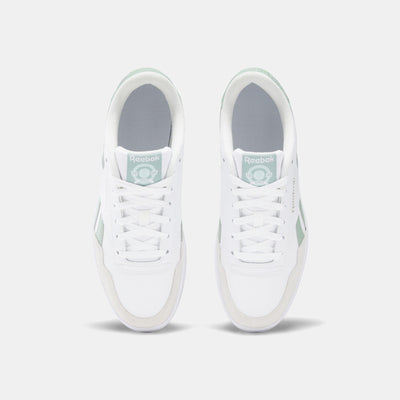 Reebok Footwear Men Court Advance Shoes FTWRWHITE/HYBRIDGREEN/BARELYGR