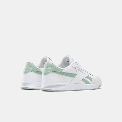 Reebok Footwear Men Court Advance Shoes FTWRWHITE/HYBRIDGREEN/BARELYGR