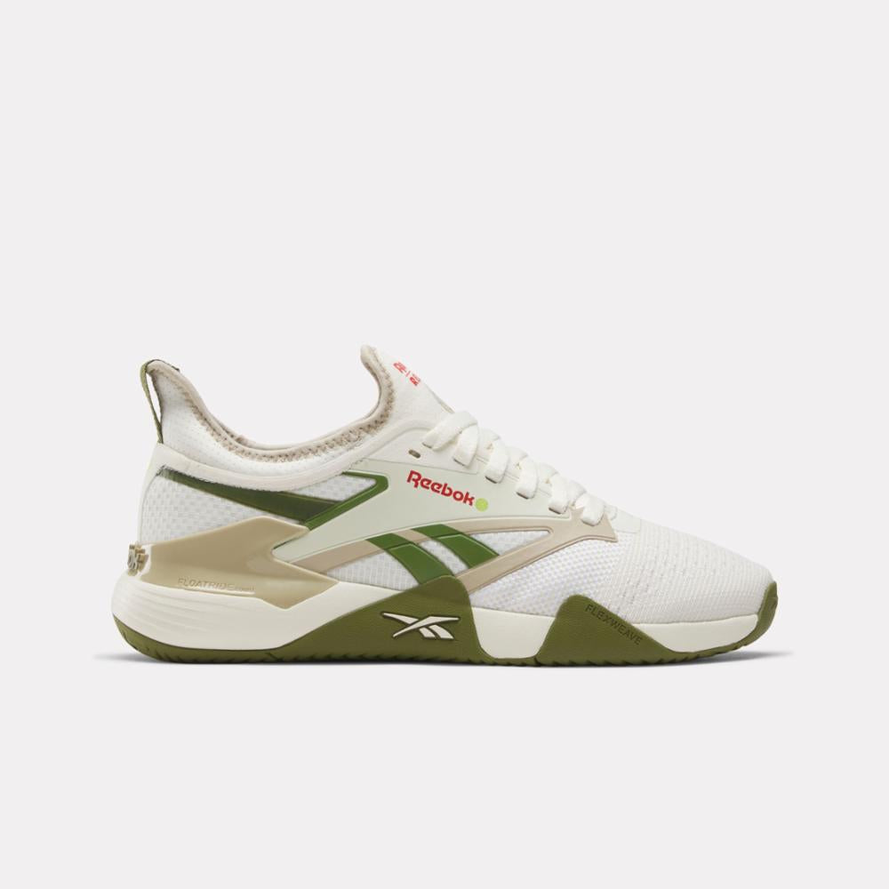 Reebok Footwear Men Reebok x Recess Nano Court Shoes CHALK/BEIGE/GREEN