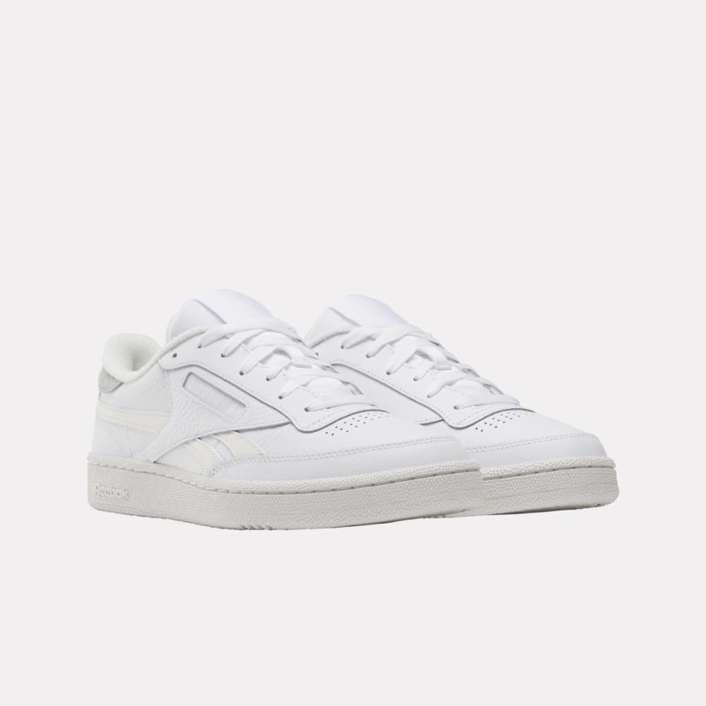 Reebok Footwear Men Club C Revenge Shoes WHITE/BARELYGREY/CHALK