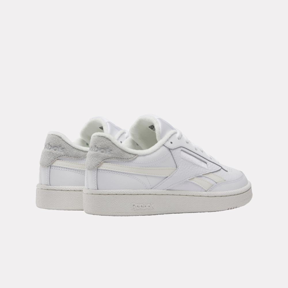 Reebok Footwear Men Club C Revenge Shoes WHITE/BARELYGREY/CHALK