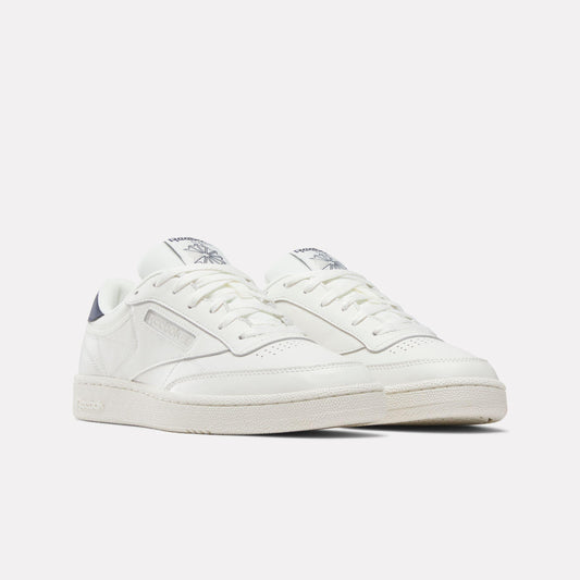 Reebok Footwear Men Club C 85 Shoes - 40th Anniversary CHALK/NAVY/FLINTGREYMET