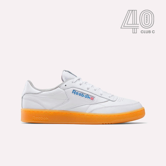 Reebok Footwear Men Club C 85 Vintage Shoes - 40th Anniversary FTWRWHITE/GREY2/REEBOKRUBBERGU