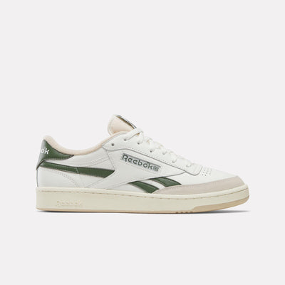 Reebok Footwear Men Club C Revenge Vintage Shoes CHALK/BREAKAWAYGREEN/TAN