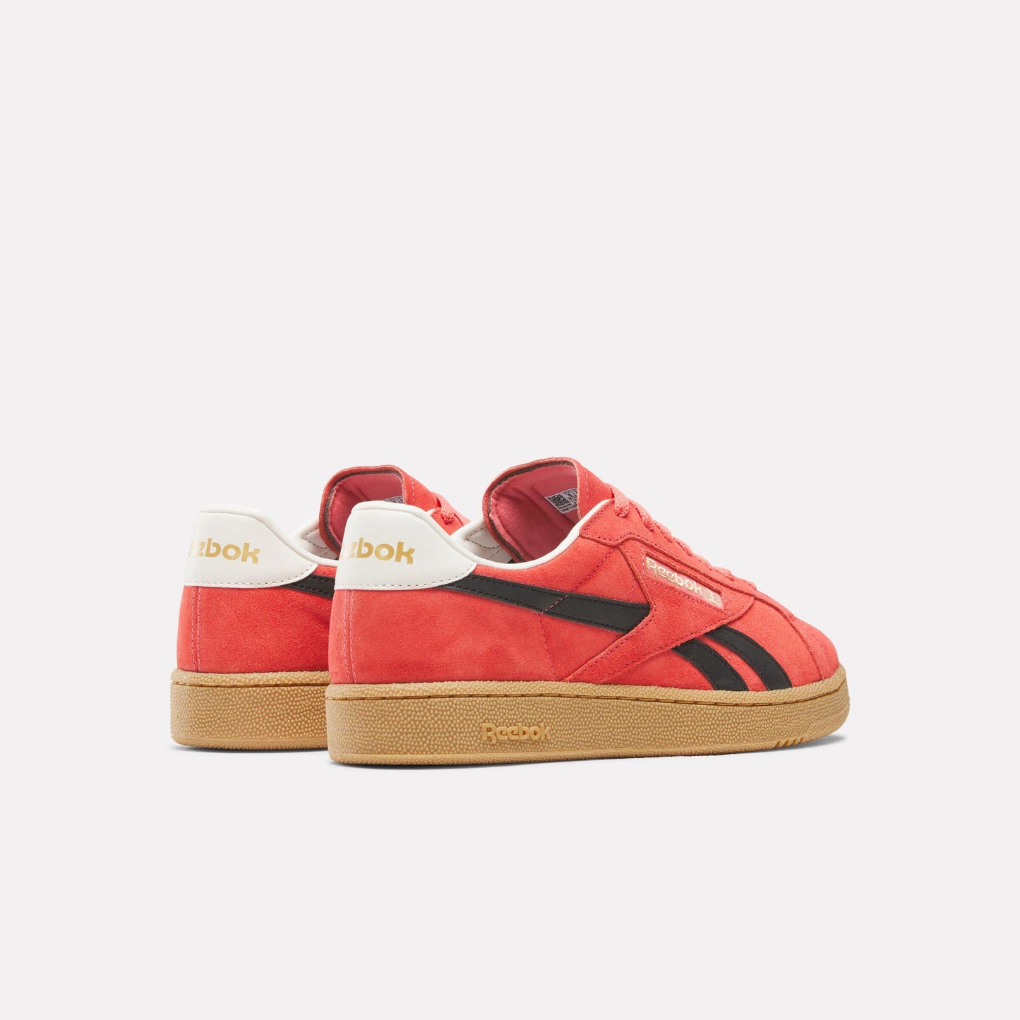 Reebok Footwear Men Club C Grounds UK Shoes SUNSETCORAL/BLACK/GUM