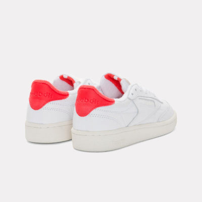 Reebok Footwear Women Club C 85 Vintage Shoes - 40th Anniversary WHITE/CHALK/ENERGYRED