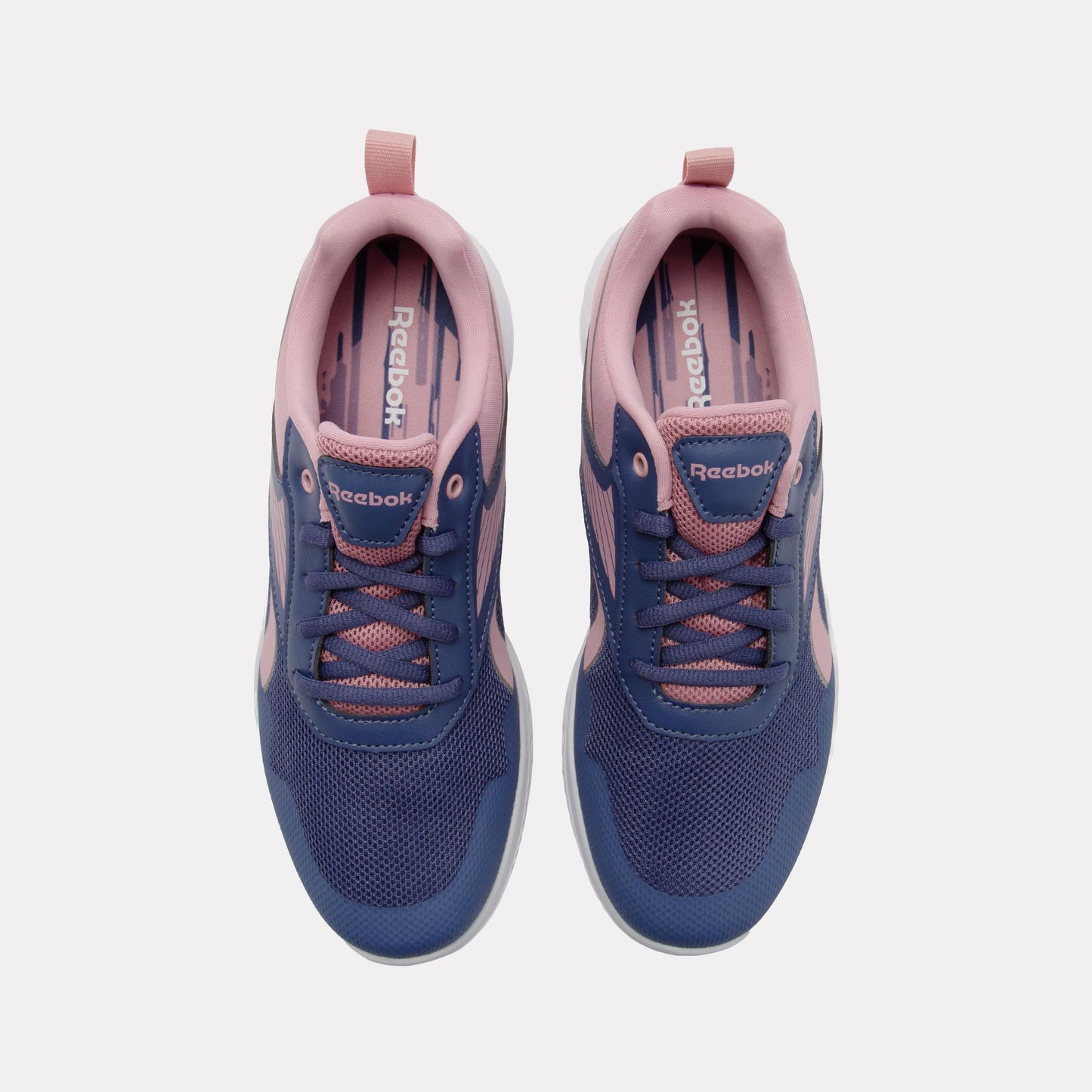 Reebok Footwear Kids Rush Runner Shoes – Pre-School TWILIGHTPURPLE/DUSTYROSE/FTWRW