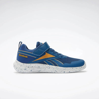 Reebok Footwear Kids Rush Runner 5 Shoes - Baby & Toddler TWILIGHTBLUE/ELECTRICAMBER/FTW