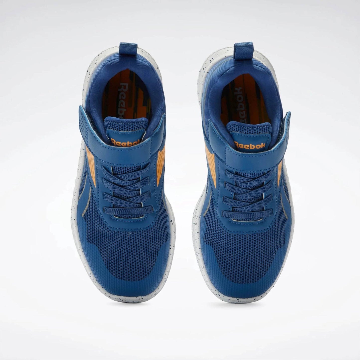 Reebok Footwear Kids Rush Runner 5 Shoes - Baby & Toddler TWILIGHTBLUE/ELECTRICAMBER/FTW