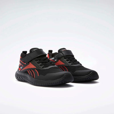 Reebok Footwear Kids Rush Runner 5 Shoes - Preschool BLACK/ENERGYRED/GREY3