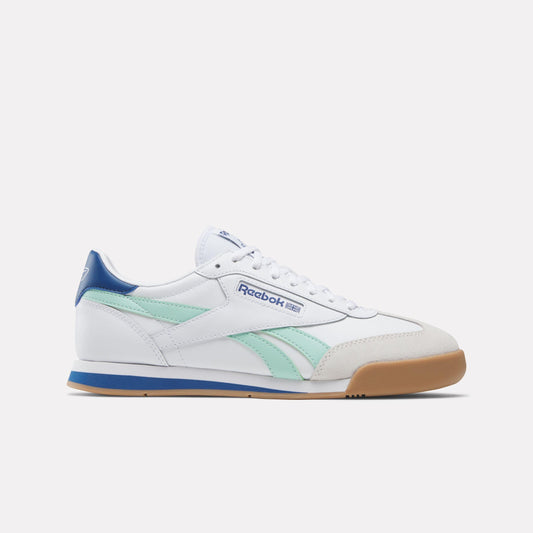 Reebok Footwear Men Campio XT Shoes WHITE/TWILIGHTBLUE/GLITCHAQUA