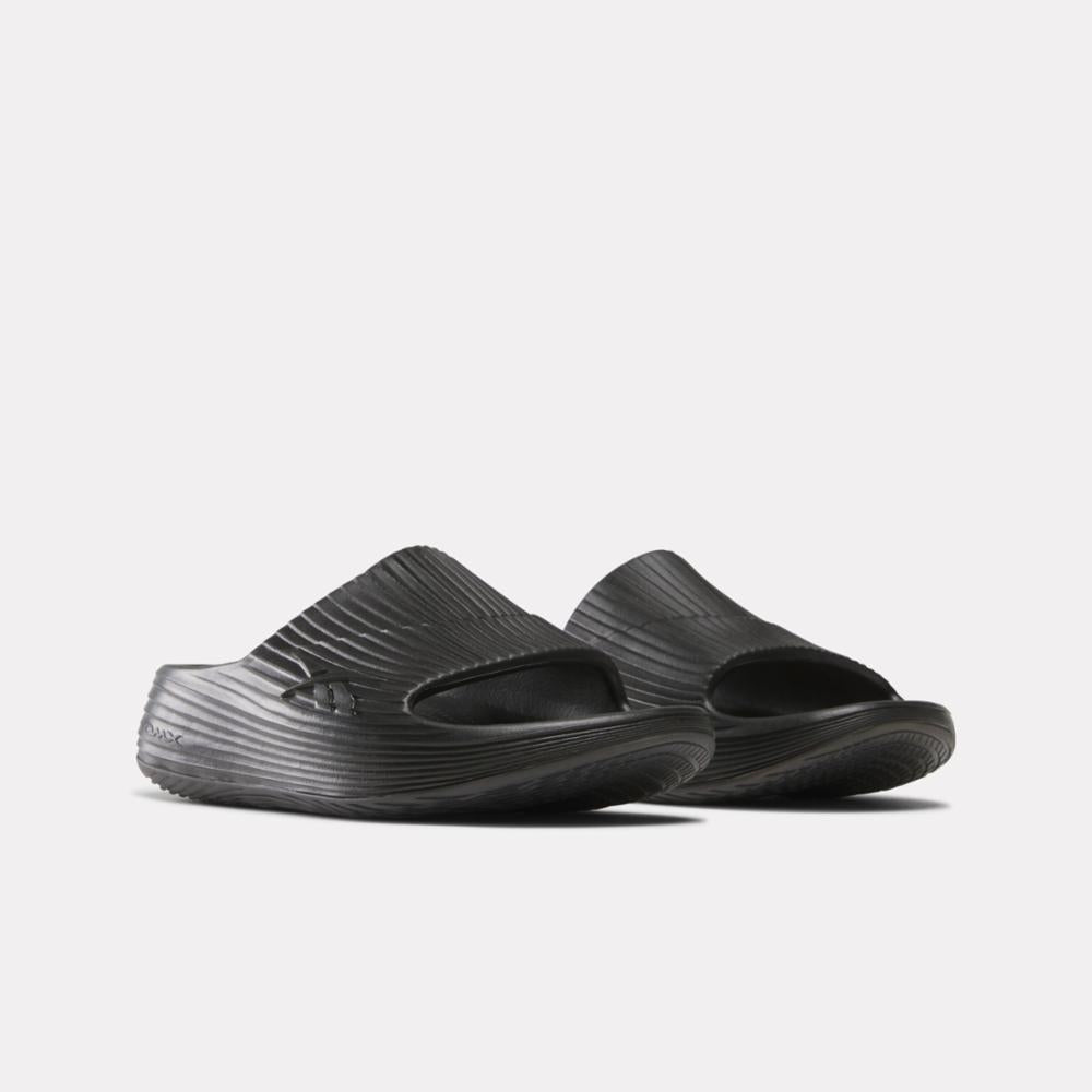 Slide Reebok Exercise Reebok Footwear Men DMX Recovery Slides WASHED BLACK – Reebok Canada