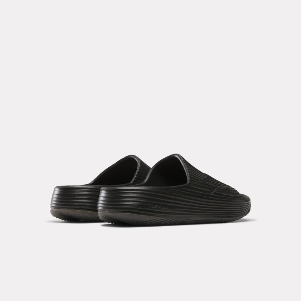 Slide Reebok Exercise Reebok Footwear Men DMX Recovery Slides WASHED BLACK – Reebok Canada