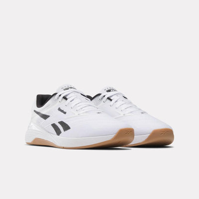 Reebok Footwear Men Nano X5 Training Shoes FTWR WHITE/BLACK/REEBOK RUBBER