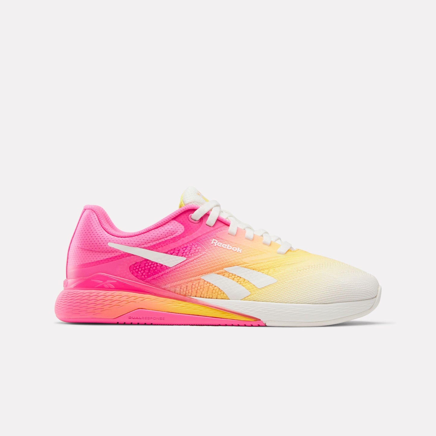 Reebok Footwear Women Nano X5 Training Shoes CHALK/ATOMIC PINK/GOLDEN HAZE